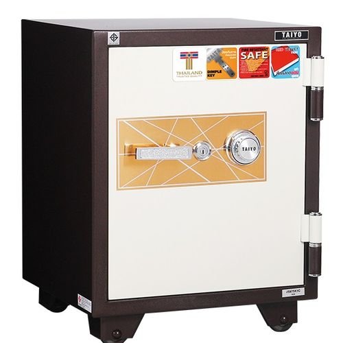 ตู้เซฟนิรภัยไทโยน้ำหนัก 121 กก . กันไฟชนิดหนึ่งบานประตู น้ำหนัก 121 กก .JS 675 K1C-30 ฟังก์ชั่นพิเศษเก็บจิวเวลรี่