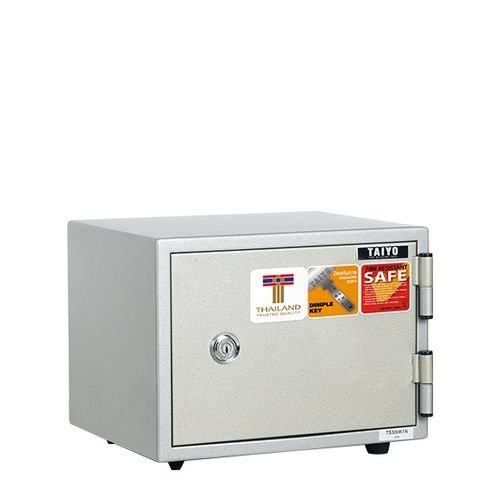 ตู้เซฟนิรภัย ไทโยน้ำหนัก 35 กก กันไฟชนิดหนึ่งบานประตู น้ำหนัก 35 กก .TS 300 K1N 1 กุญแจ