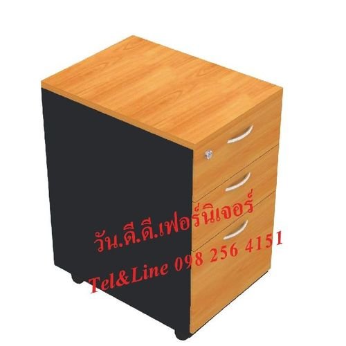 ตู้มีล้อเลื่อน 3 ลิ้นชัก 4PD753