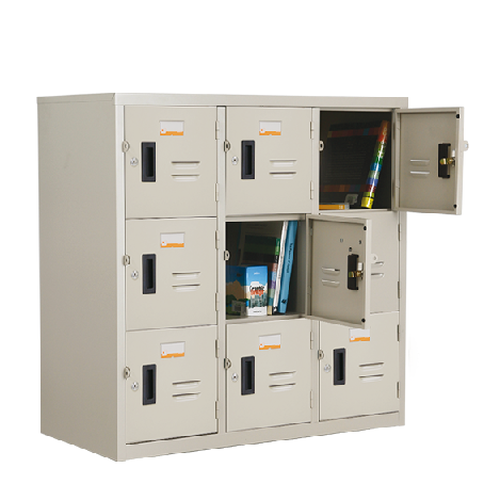 LKM-09/ตู้ล็อคเกอร์ 9 ประตู