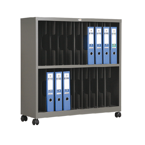 S-366 / ชั้นวางแฟ้มตั้ง 2 ชั้น(20ช่อง)