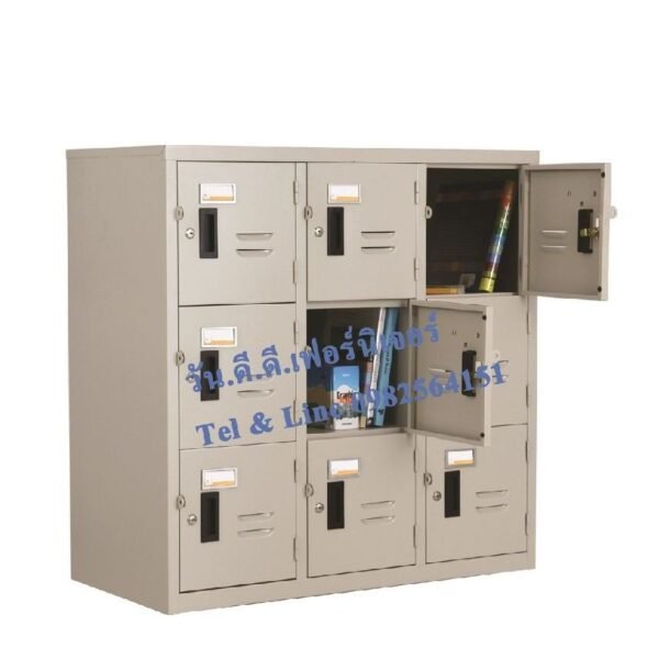 LKM-06/ตู้ล็อคเกอร์ 6 ประตู