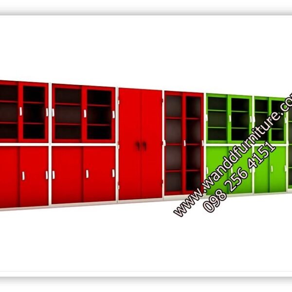 SG72 G-บานเลื่อนกระจกสูง-สีเขียว-สีแดง-สีน้ำเงิน-สีเทาสลับ-สีส้ม - Image 4