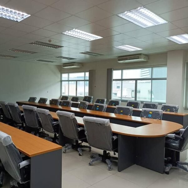 2CFC45 ชุดโต๊ะประชุมทรงโค้ง 10-12 ที่นั่ง - Image 4