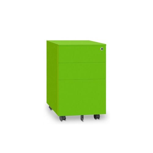 ตู้ลิ้นชักเหล็กล้อเลื่อน 3 ลิ้นชัก