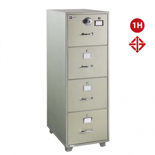 SA-704 ตู้เซฟแบบ 4 ลิ้นชัก 320 kg.