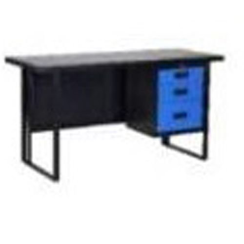 20.โต๊ะเหล็กขาคู่หน้าเหล็ก  3 ลิ้นชัก