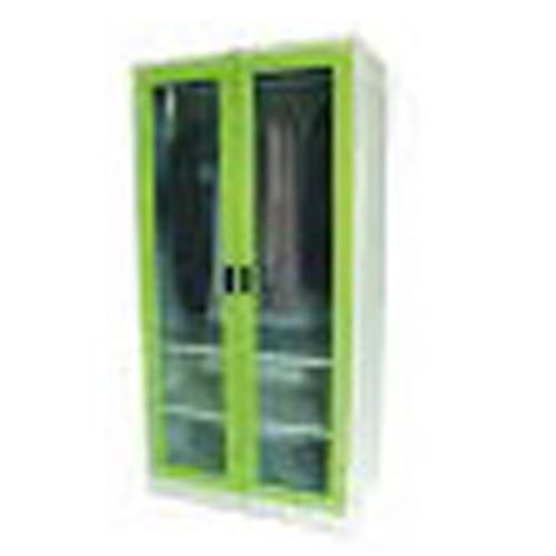 *120.ตู้เสื้อผ้าบานเปิด กระจกใส