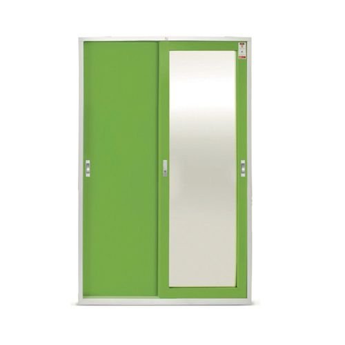 ตู้เสื้อผ้าบานเลื่อน 1 บานเลื่อนกระจก 1บานเลื่อนทึบ