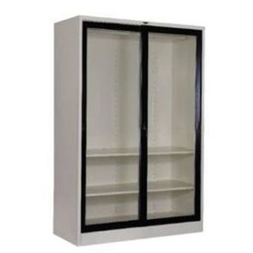 *146.ตู้เสื้อผ้าบานเลื่อนสูง 3 ฟุต (กระจกใส)