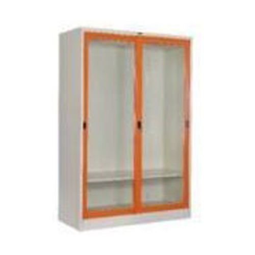 *142.ตู้เสื้อผ้าบานเลื่อนสูง กระจกใส