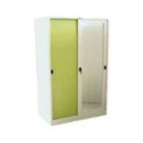 *144.ตู้เสื้อผ้าบานเลื่อนสูง 3 ฟุต (ทึบ/กระจกเงา)