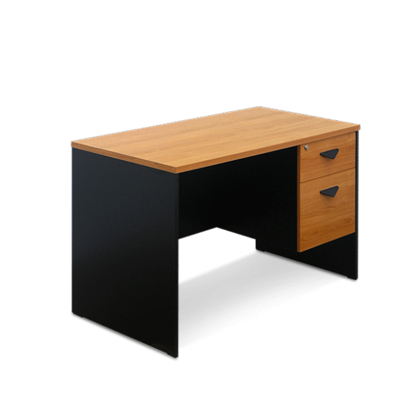 EU-290 โต๊ะทำงาน Favour โต๊ะทำงาน 2 ลิ้นชัก TWF 1202-60 ขนาด W120xD60xH75 cm.