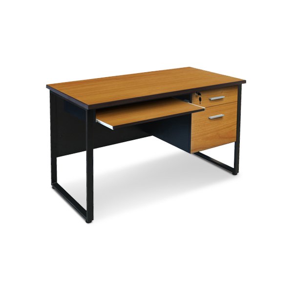 EU-297 โต๊ะทำงาน ST โต๊ะคอมพิวเตอร์ 2 ลิ้นชัก รุ่น ST1202/CB ขนาด W120xD60xH75 cm.