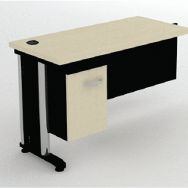 LK 1-40 โต๊ะต่อข้าง โต๊ะทำงาน ขนาด W100xD48xH75 cm.