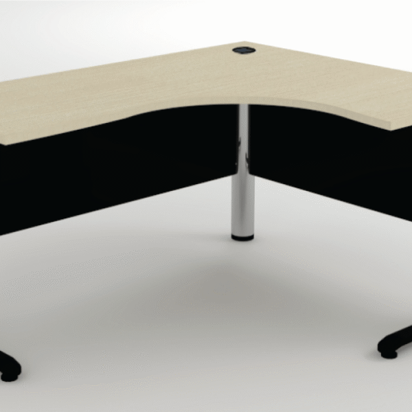 EU-301 ชุดโต๊ะทำงาน LINK SET 13 รุ่น LK 6266R ขนาด W165,60xD120,60xH75 cm.