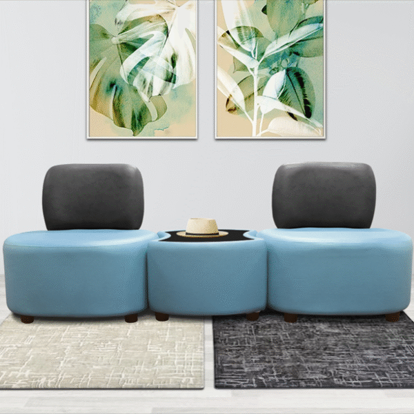 READY โซฟา/สตูล/เก้าอี้เจ้าหญิง ขนาด 1 seat W75xD66xH71 cm.