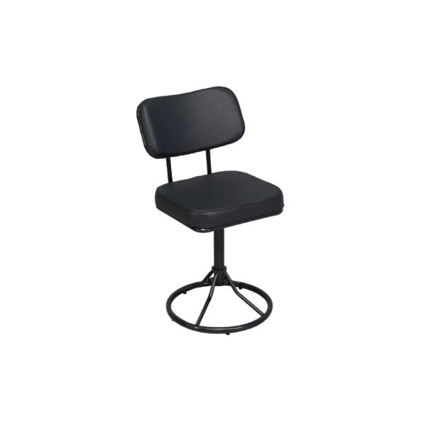 เก้าอี้บาร์ เก้าอี้บาร์เหลี่ยมมีพนักพิง ขาบาร์เตี้ย รุ่น BC179S