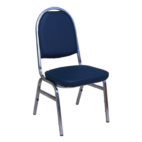 เก้าอี้จัดเลี้ยง หัวโค้งแป๊ปเหลี่ยม ขา A รุ่น 161R