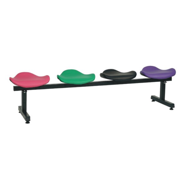 เก้าอี้แถวแบบเบาะ เก้าอี้แถวเบาะอานม้า 4 ที่นั่ง รุ่น WC4405